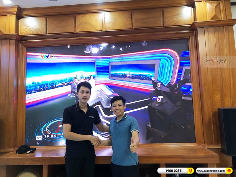 Lắp đặt dàn karaoke trị giá hơn 200 triệu đồng cho anh Trọng tại Nghệ An