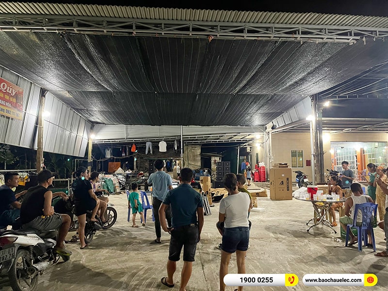 Lắp đặt dàn Line Array Actpro trị giá hơn 180 triệu cho anh Thân tại Nghệ An (Actpro KR210, Actpro KR28, Actpro TD 2.22, MG12XU,…) 