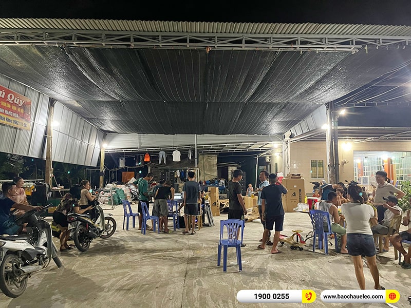 Lắp đặt dàn Line Array Actpro trị giá hơn 180 triệu cho anh Thân tại Nghệ An (Actpro KR210, Actpro KR28, Actpro TD 2.22, MG12XU,…) 