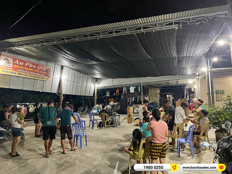 Lắp đặt dàn Line Array Actpro trị giá hơn 180 triệu cho anh Thân tại Nghệ An (Actpro KR210, Actpro KR28, Actpro TD 2.22, MG12XU,…) 