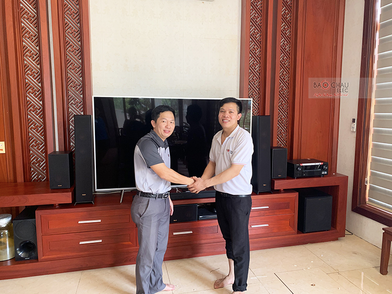 Lắp đặt d&agrave;n nghe nhạc anh Văn Anh tại Nghệ An