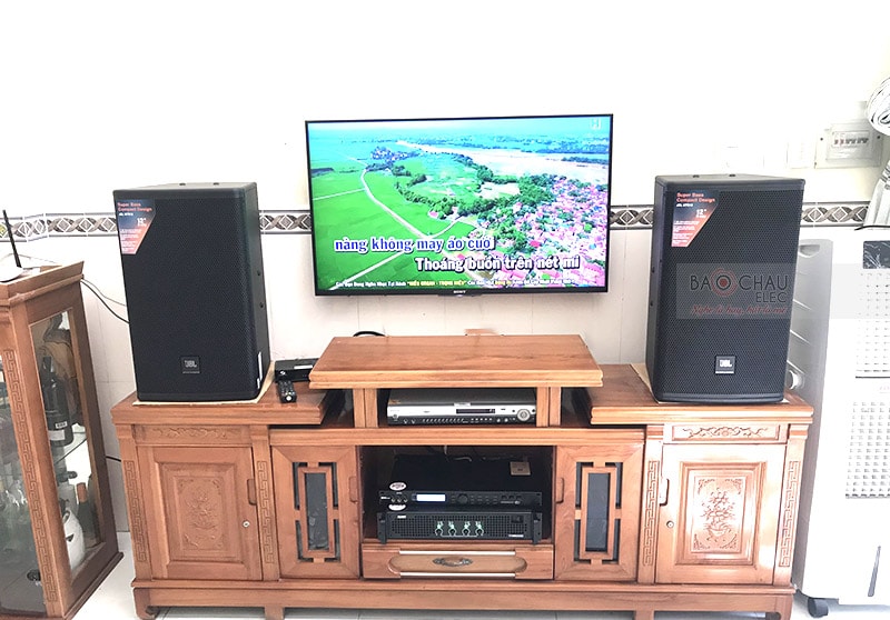 Dàn karaoke gia đình anh Quang ở Nhà Bè h4