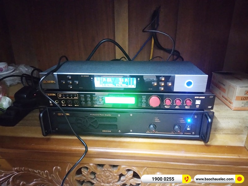 Lắp đặt dàn karaoke trị giá hơn 50 triệu cho anh Khương tại Phú Thọ (Denon DN-512, VM820A, BPR-5600, SW815, BJ-U500) 