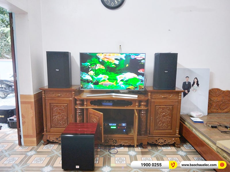 Lắp đặt d&agrave;n karaoke trị gi&aacute; hơn 50 triệu cho anh Khương tại Ph&uacute; Thọ