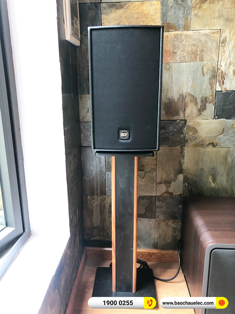 Lắp đặt dàn karaoke trị giá 102tr cho anh Kiên tại Phú Thọ (RCF C3110-126, IPS 2700, KX180A, HTS12, BJ-U600,…)
