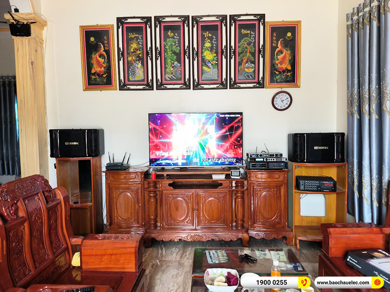 Lắp đặt dàn karaoke trị giá gần 30tr cho anh Thủy tại Hà Nội (BIK BJ-S968, VM620A, X6 Luxury, SW312C) 