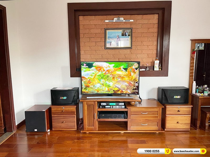 Lắp đặt dàn karaoke BMB 33tr cho anh Trọng tại Phú Thọ (BMB CSN 510SE, VM420A, X6 Luxury, SW512C, UGX12) 