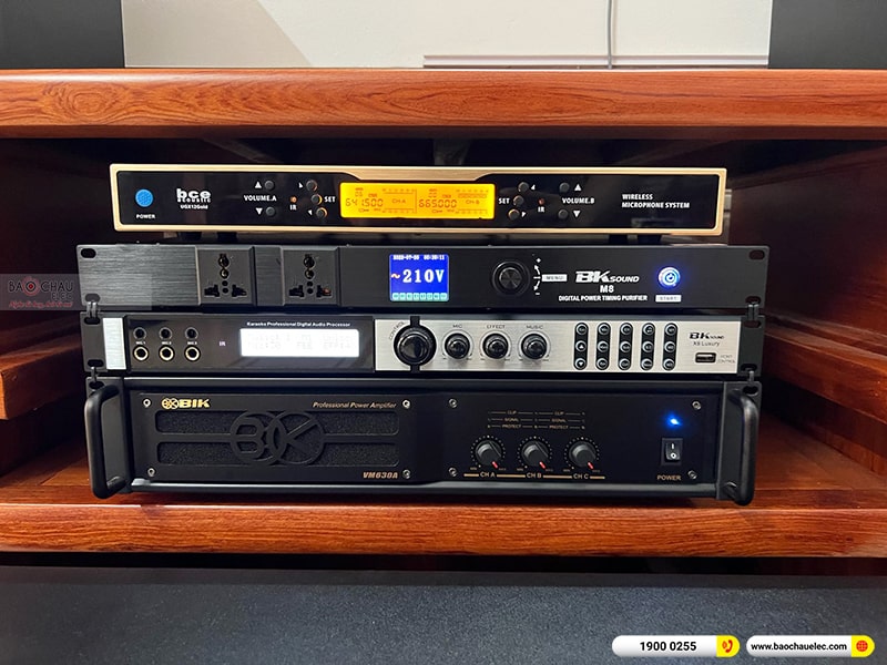 Lắp đặt dàn karaoke trị giá hơn 40 triệu cho bác Nhung tại Phú Thọ