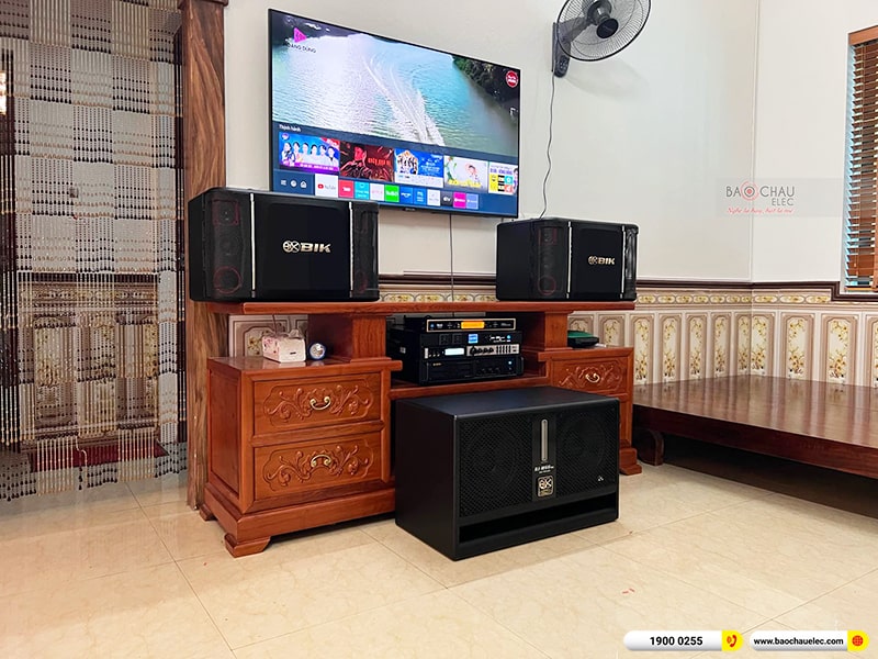 Lắp đặt dàn karaoke trị giá hơn 40 triệu cho bác Nhung tại Phú Thọ