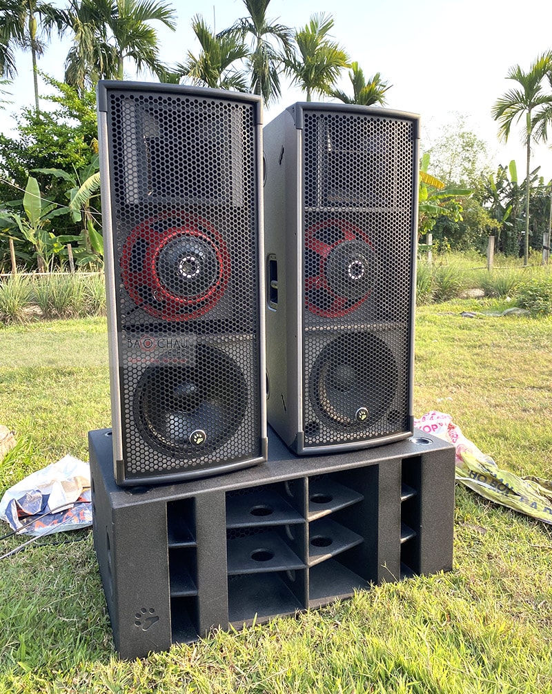 lắp đặt dàn âm thanh đám cưới