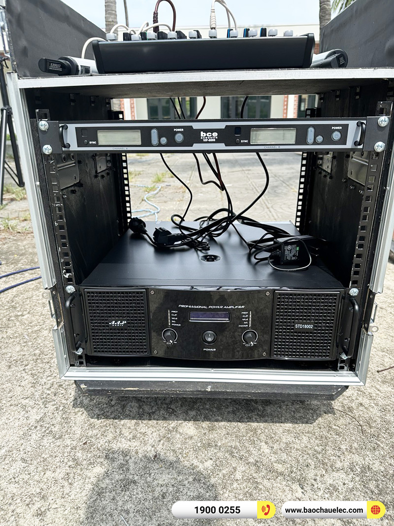 Lắp đặt dàn âm thanh sân khấu hơn 76tr Chi nhánh Viettel tại Quảng Nam (Catking Pro2.6+, STD18002, Live802, Vip6000,…)