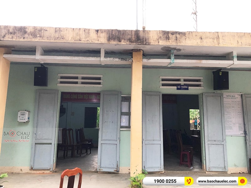 Lắp đặt dàn âm thanh hội trường tại Ủy ban nhân dân xã La Dee huyện Tây Giang - Quảng Nam