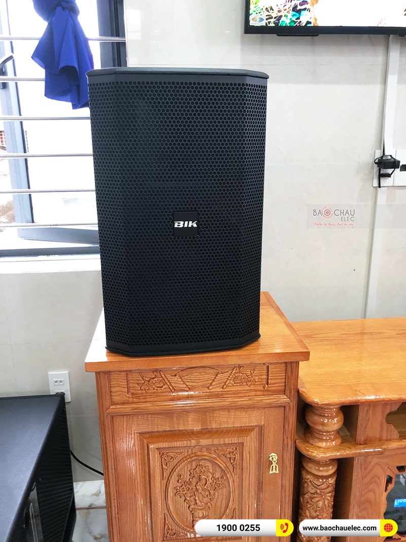Lắp đặt dàn karaoke trị giá hơn 50 triệu cho anh Chiến tại Quảng Nam (BIK BSP 412II, VM830A, BPR-8500, BJ-W88 Plus, BJ-U550, BKSound M8) 