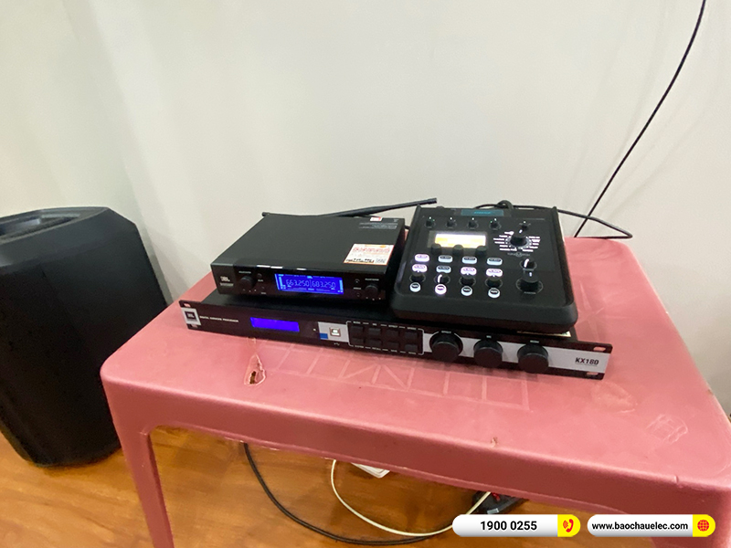 Lắp đặt dàn karaoke, loa di động Bose trị giá gần 110 triệu cho anh Hưng tại Tây Ninh (Bose S1 Pro, KX180A, Bose T4S Mixer, VM200)