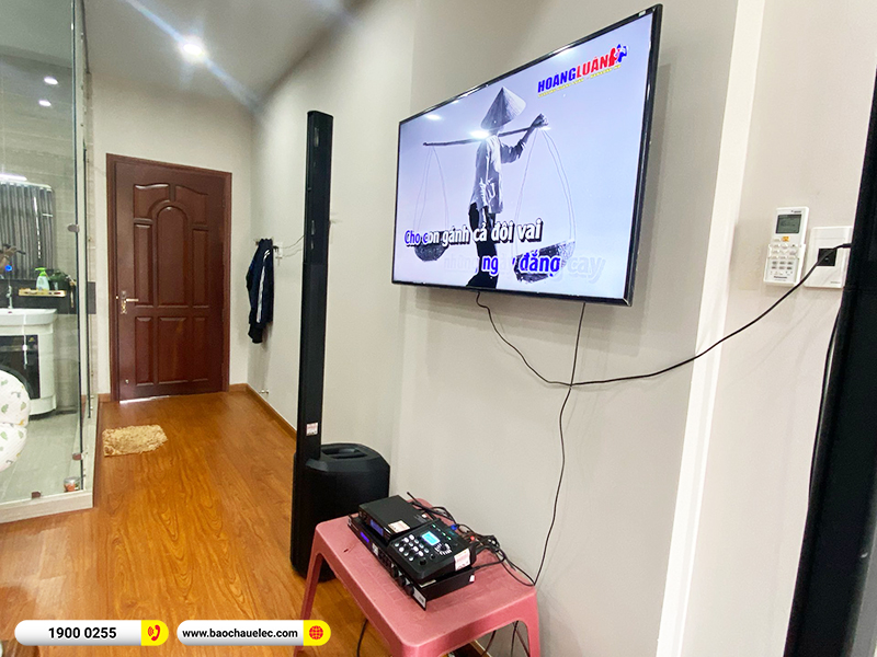 Lắp đặt dàn karaoke, loa di động Bose trị giá gần 110 triệu cho anh Hưng tại Tây Ninh (Bose S1 Pro, KX180A, Bose T4S Mixer, VM200)