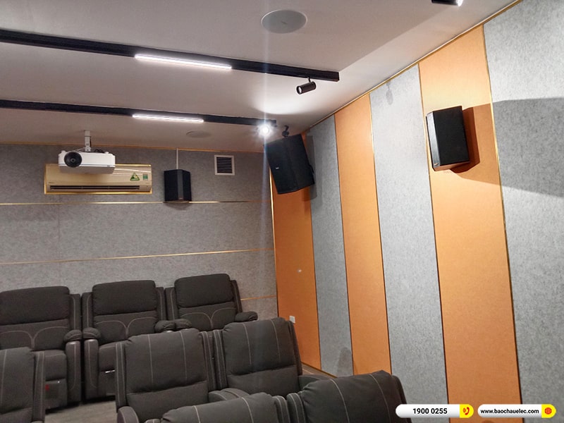 Thi công nội thất, lắp đặt hệ thống nghe nhạc, xem phim trị giá hơn 400 triệu cho anh Khoa tại Thái Bình (Klipsch RP8000F, RP-502S, RP-500C, SPL-150,…)