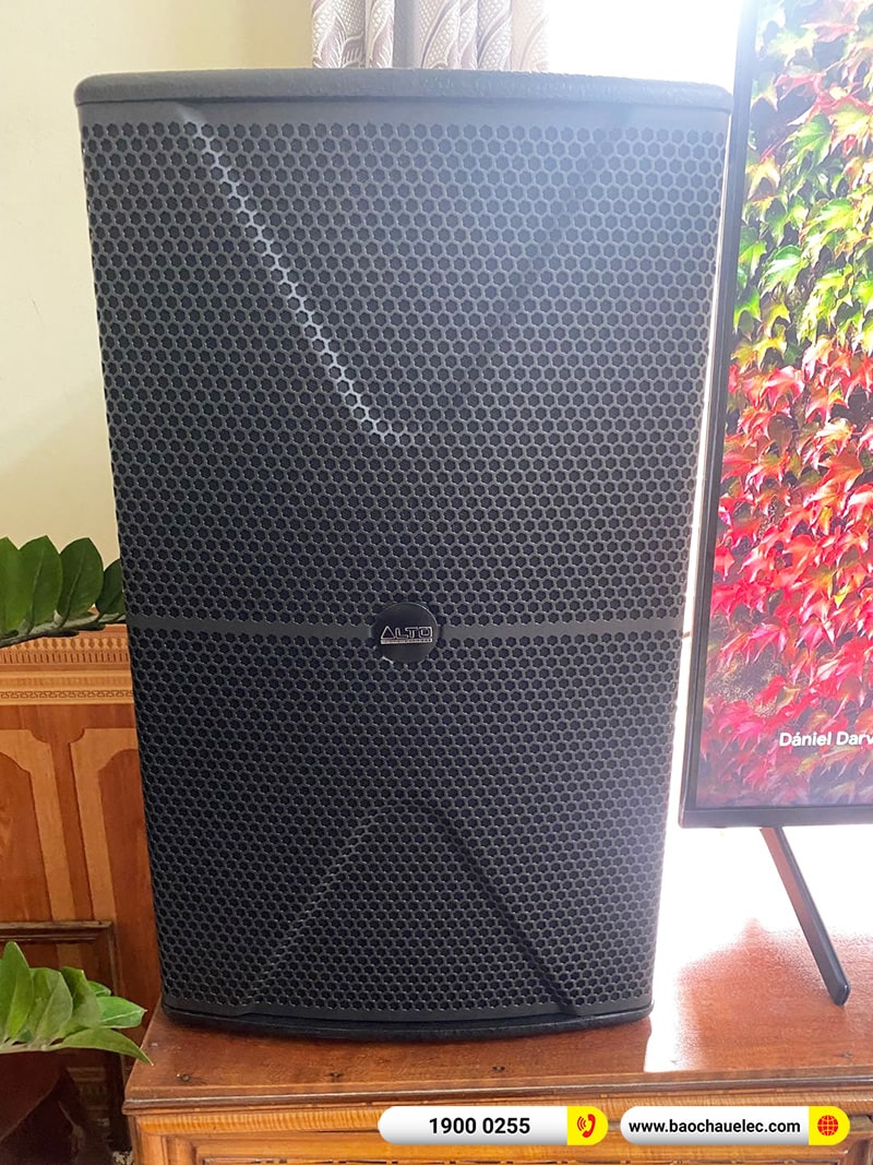 Lắp đặt dàn karaoke trị giá hơn 30 triệu cho anh Hưởng tại Thái Bình (Alto AT2000II, VM620A, X5 Plus, SW312B, U900 Plus X) 