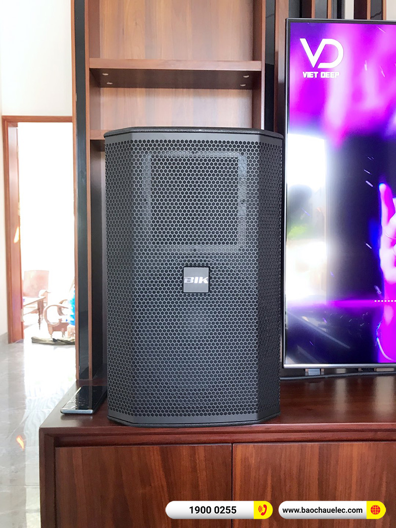 Lắp đặt dàn karaoke BIK 45tr cho chị Linh tại Thái Bình (BIK BSP 412II, VM630A, BPR-8500, BJ-W66 Plus, BJ-U600) 