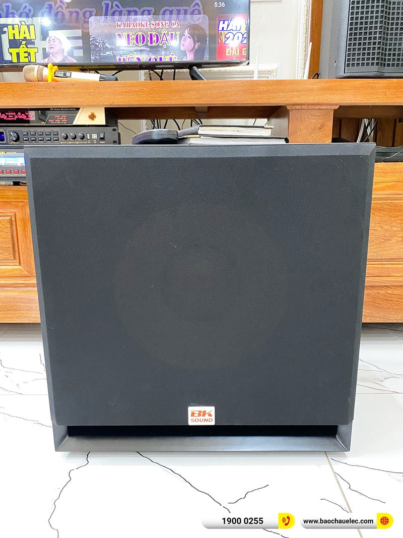 Lắp đặt d&agrave;n karaoke trị gi&aacute; gần 50 triệu cho anh C&ocirc;ng tại Th&aacute;i B&igrave;nh (BIK KSP 8012, BPA-8200, BPR-8500, SW715, BJ-U600) 