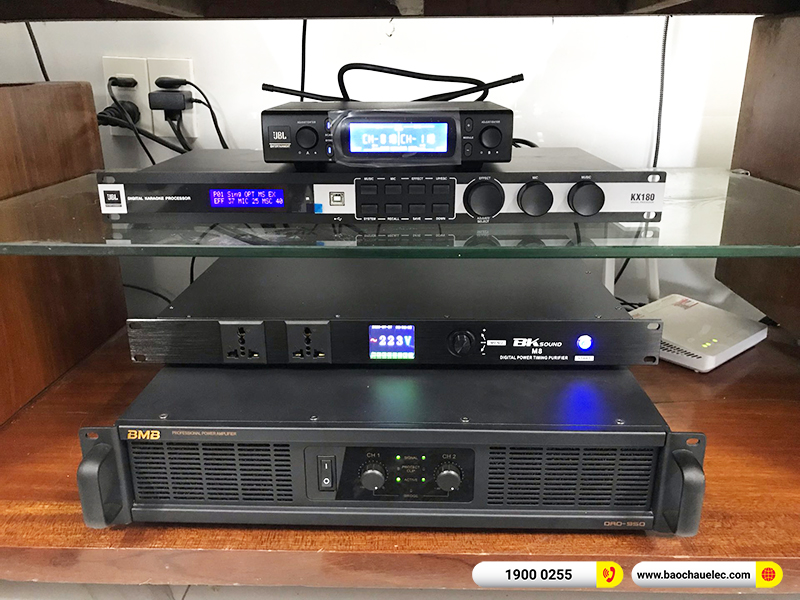 Lắp đặt dàn karaoke trị giá gần 80 triệu cho anh Đại tại Thái Bình (BMB 900SE, DAD 950, KX180A, TS315S, VM300, BKSound M8)