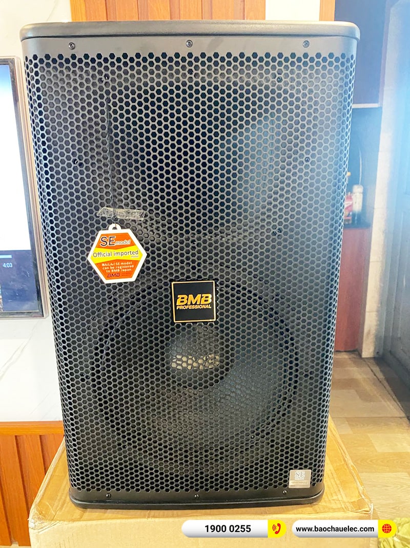 Lắp đặt dàn karaoke BMB 43tr cho anh Danh tại Thái Bình (BMB 1212SE, BKSound DKA 8500, BKSound SW612C) 