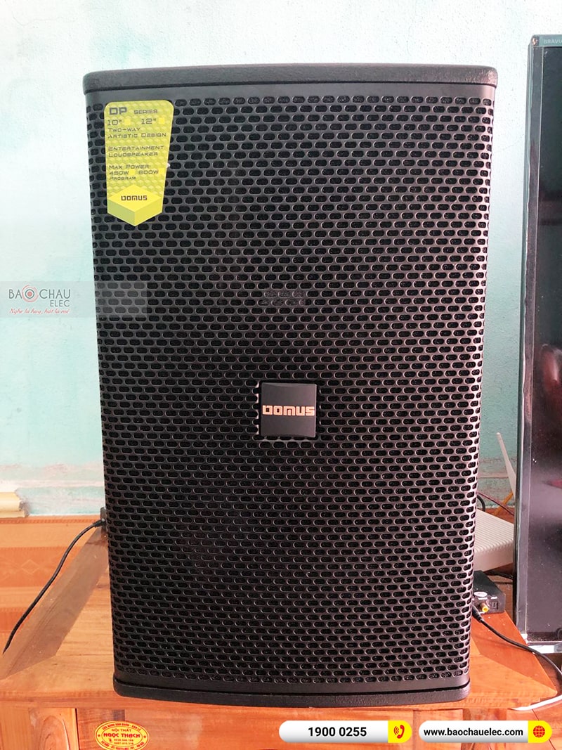 Lắp đặt dàn karaoke trị giá gần 40 triệu cho anh Hải tại Thái Bình (Domus DP6120, VM620A, BPR-8500, BJ-W25A, BJ-U500)