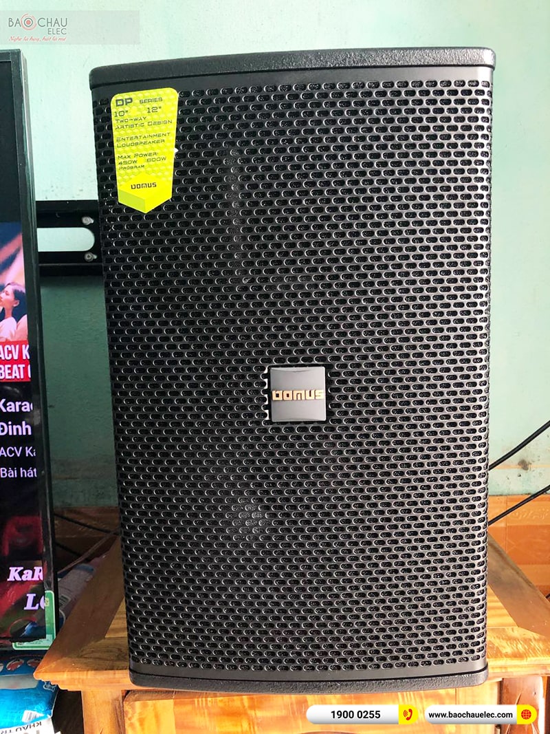 Lắp đặt dàn karaoke trị giá gần 40 triệu cho anh Hải tại Thái Bình (Domus DP6120, VM620A, BPR-8500, BJ-W25A, BJ-U500)