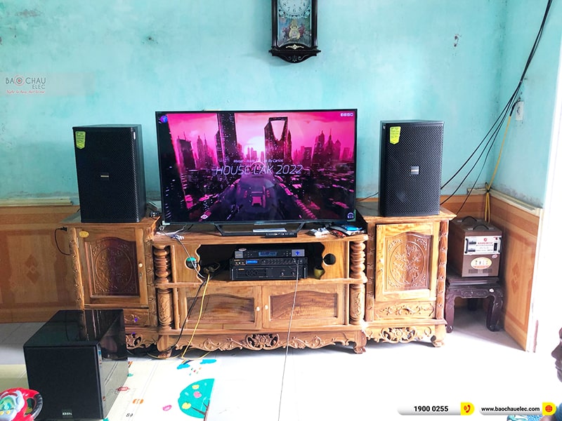 Lắp đặt dàn karaoke trị giá gần 40 triệu cho anh Hải tại Thái Bình (Domus DP6120, VM620A, BPR-8500, BJ-W25A, BJ-U500)