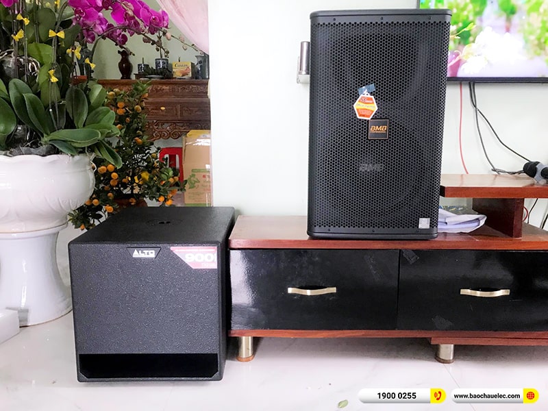 Lắp đặt dàn karaoke trị giá gần 80 triệu cho anh Hiệu tại Thái Bình (BMB CSS 1212SE, DAD 950, KX180A, TX212S, VM300, BKSound M8) 