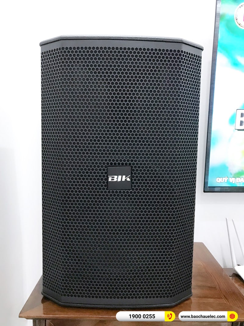 Lắp đặt dàn karaoke trị giá gần 40 triệu cho anh Hiếu tại Thái Bình (BIK BSP 412II, BIK VM630A, BPR-5600, BIK BJ-U500)