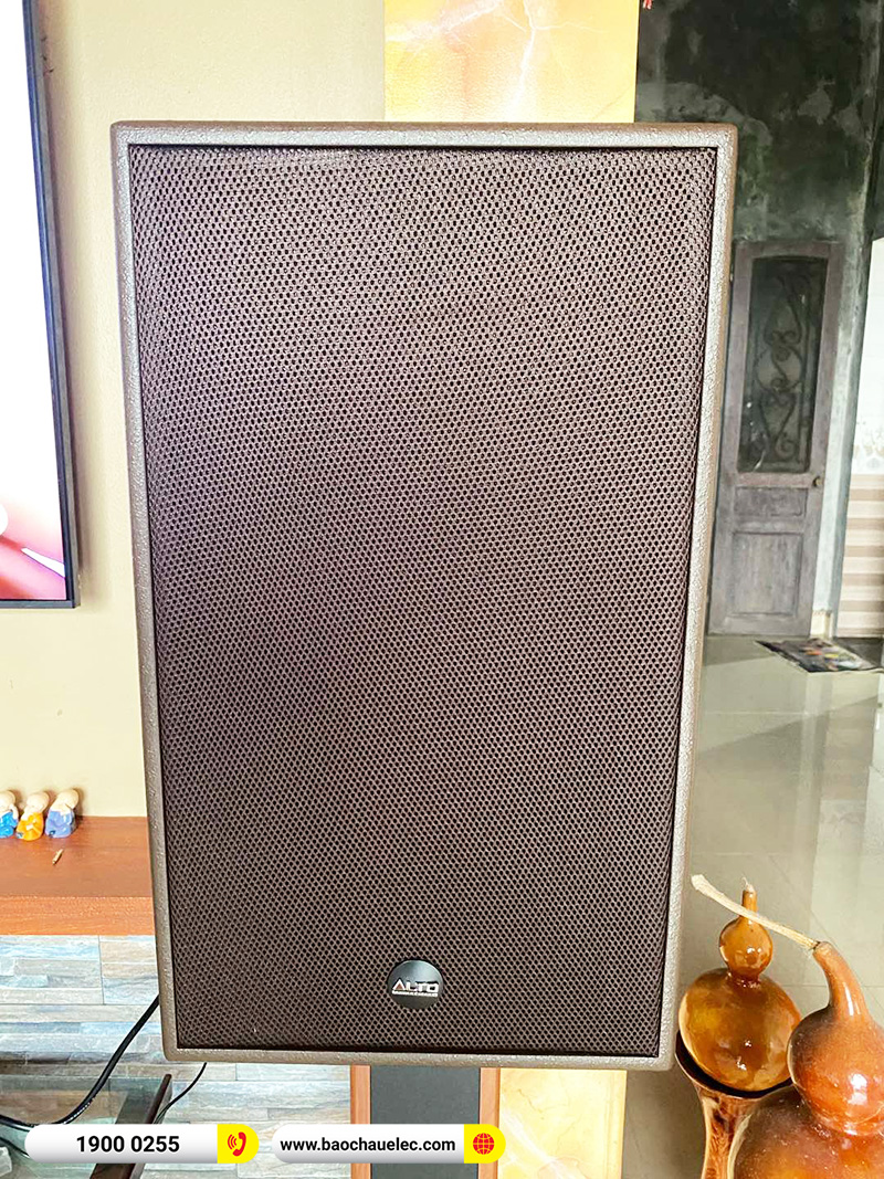 Lắp đặt dàn karaoke trị giá khoảng 30 triệu cho anh Sơn tại Thái Bình (Alto BLS12+, BKSound DP3600 New, U900 Plus X) 