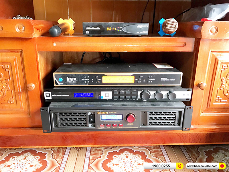 Lắp đặt dàn karaoke trị giá hơn 60 triệu cho anh Tuấn tại Thái Bình (BMB CSV 900SE, BPA-8200, KX180A, Pasion 12SP, UGX12 Gold) 