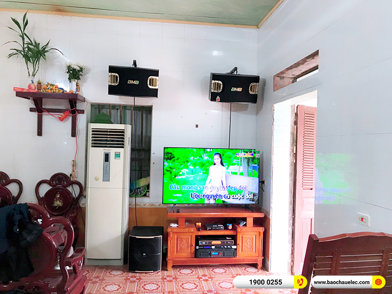 Lắp đặt dàn karaoke trị giá hơn 60 triệu cho anh Tuấn tại Thái Bình (BMB CSV 900SE, BPA-8200, KX180A, Pasion 12SP, UGX12 Gold) 