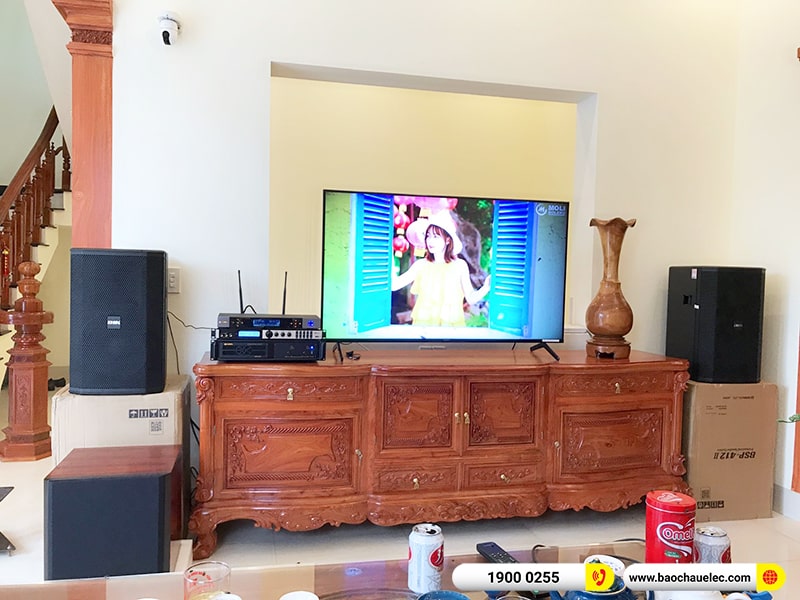 Lắp đặt dàn karaoke trị giá gần 40 triệu cho anh Tùng tại Thái Bình (BIK BSP 412II, VM620A, X6 Luxury, SW612C, BJ-U500) 
