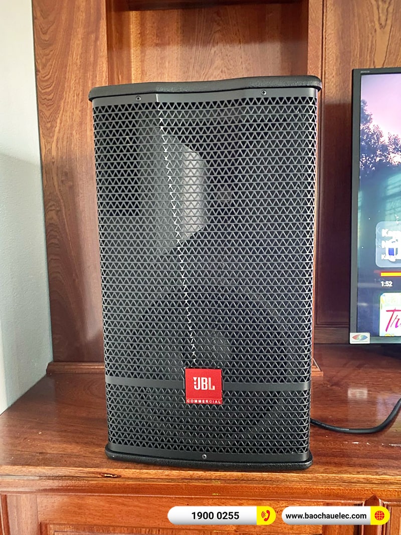 Lắp đặt dàn karaoke JBL hơn 38tr cho chị Mai tại Thái Bình (JBL CV1070, BKSound DKA 8500, SW612C)