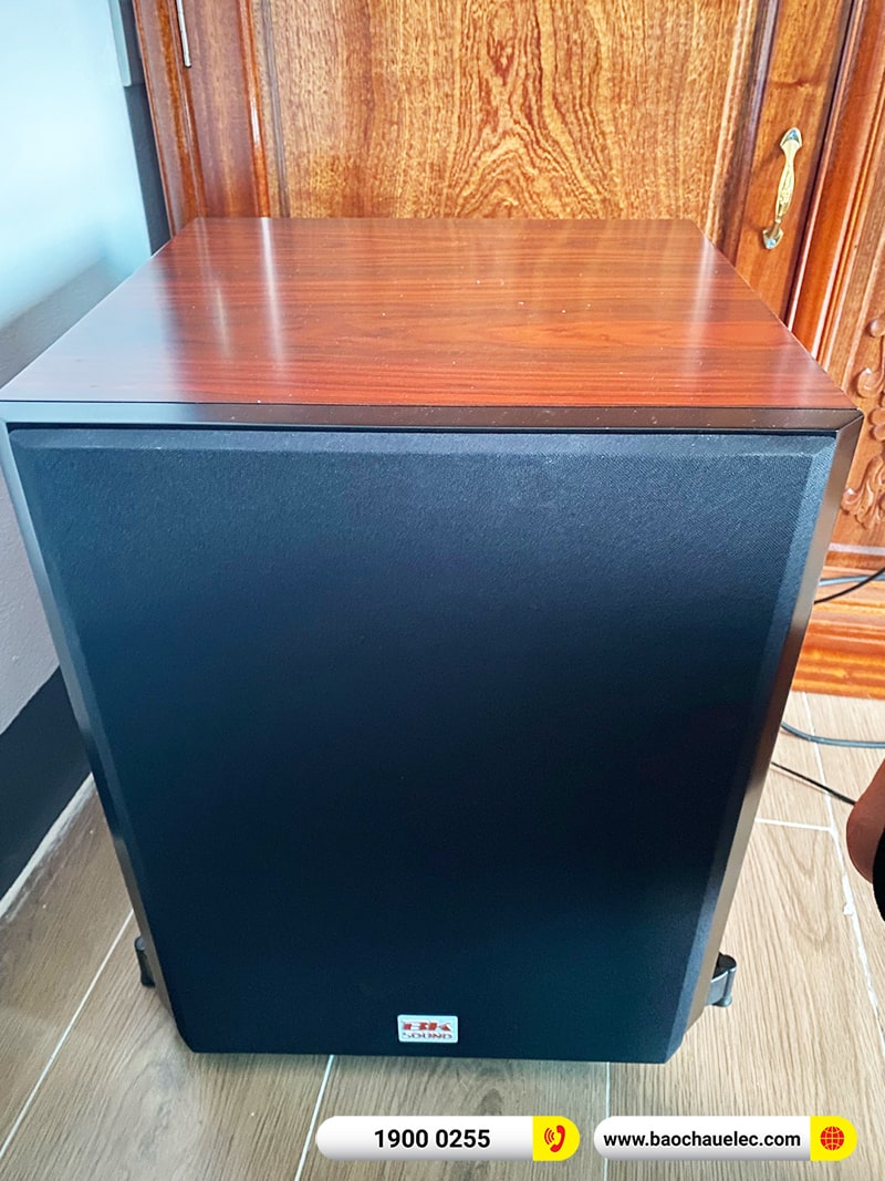 Lắp đặt dàn karaoke JBL hơn 38tr cho chị Mai tại Thái Bình (JBL CV1070, BKSound DKA 8500, SW612C)
