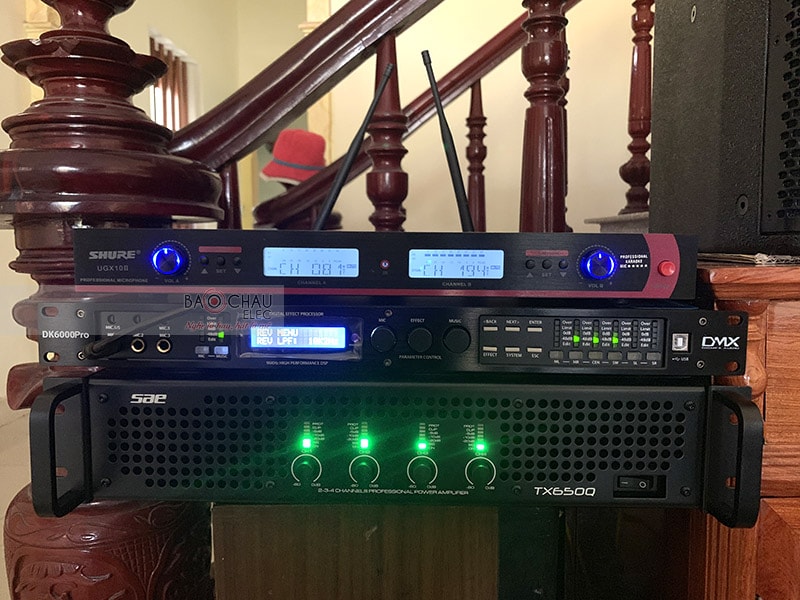 Dàn karaoke Domus gia đình anh Giang ở Thái Bình h3