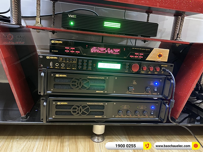 Lắp đặt dàn karaoke anh Hùng tại TP HCM