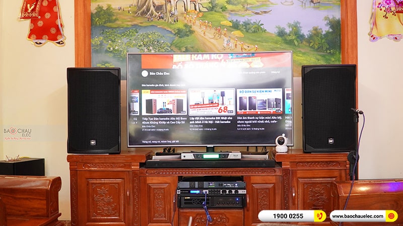 Lắp đặt dàn karaoke anh Khánh tại Thái Bình
