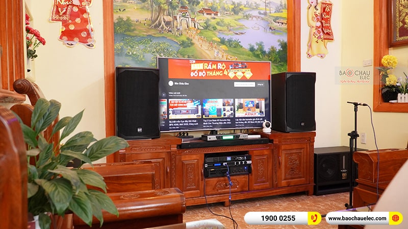 Lắp đặt dàn karaoke anh Khánh tại Thái Bình