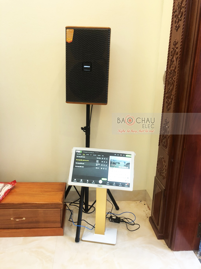 Dàn karaoke gia đình anh Khoa h2