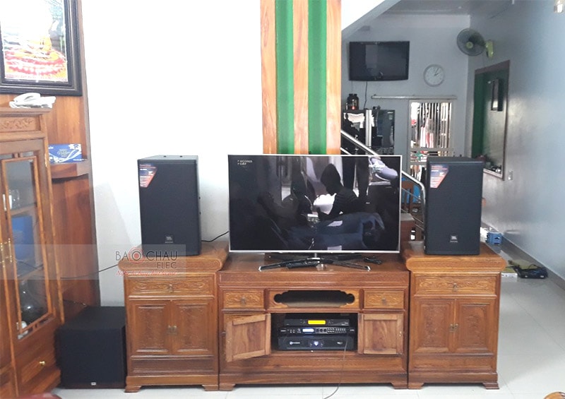 Dàn karaoke JBL cho gia đình anh Quỳnh ở Thái Bình h5