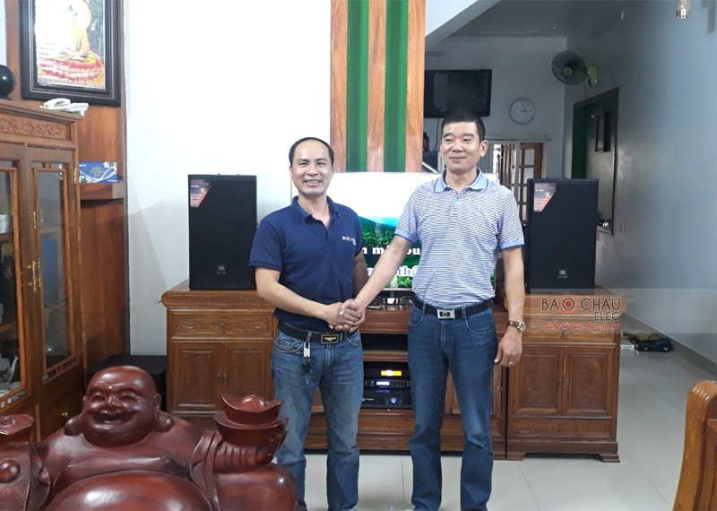 Dàn karaoke JBL cho gia đình anh Quỳnh ở Thái Bình h6