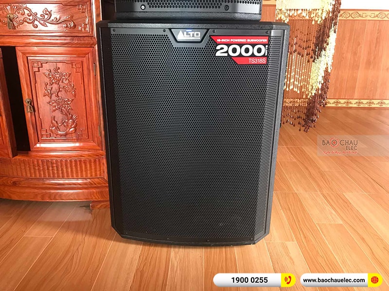 Lắp đặt dàn karaoke gia đình anh Thắng