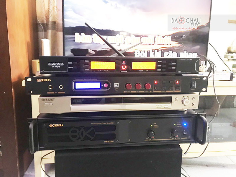 Dàn karaoke gia đình anh Tơn h3