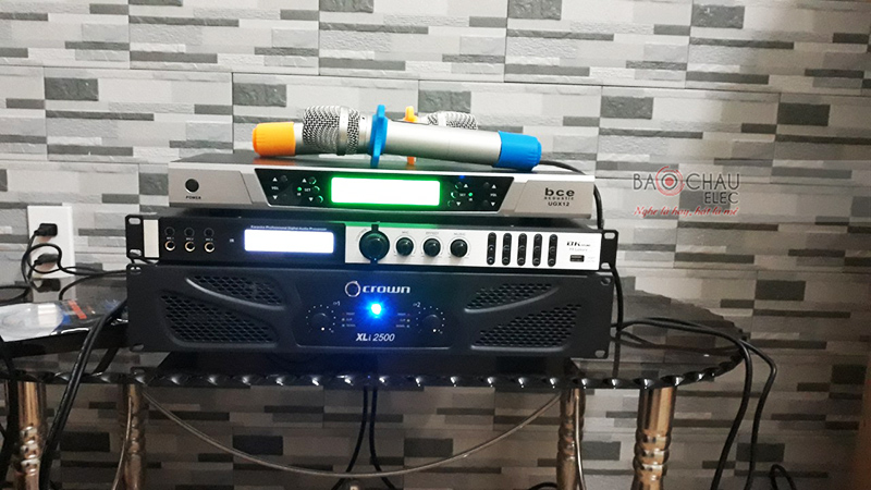Dàn karaoke gia đình anh Trường h3