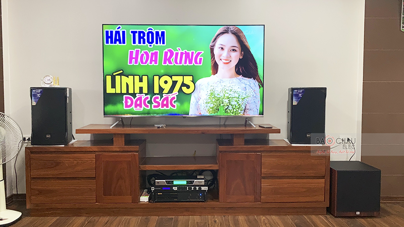 Dàn karaoke gia đình chú Như h4