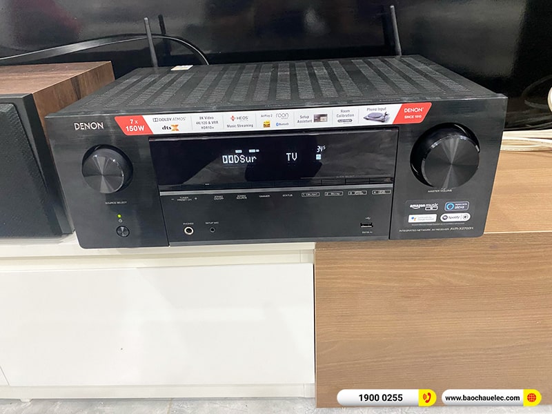 Lắp đặt dàn âm thanh 5.1 xem phim, nghe nhạc trị giá hơn 60 triệu cho anh Đạt tại Thái Bình (RP-5000F II, RP-500M, RP-500C, X2700H,…) 