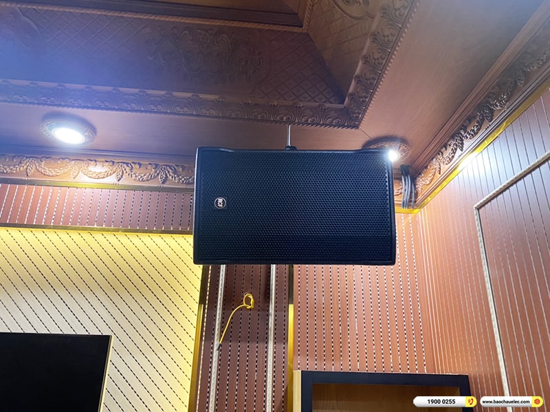 Thi công nội thất và đặt hệ thống karaoke, nghe nhạc trị giá hơn 700 triệu cho khách hàng tại Thái Binh (BW 803 D4, Accuphase E380, Audio X45, RCF 4112, MC2 E25,…) 