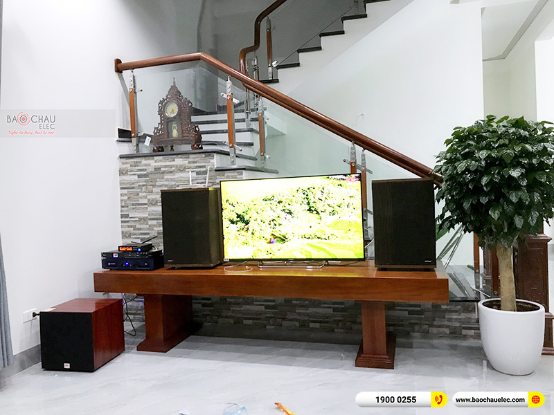 Nâng cấp dàn karaoke trị giá hơn 20 triệu cho anh Ngữ tại Thái Bình (Crown T5, BKSound DSP-9000 Plus, SW312C, BJ-U100) 
